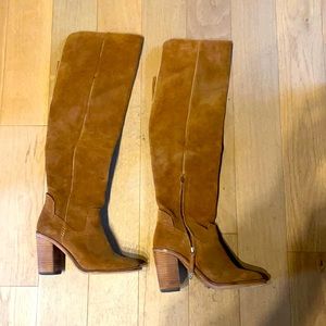 Dolce Vita over the knee suede boots